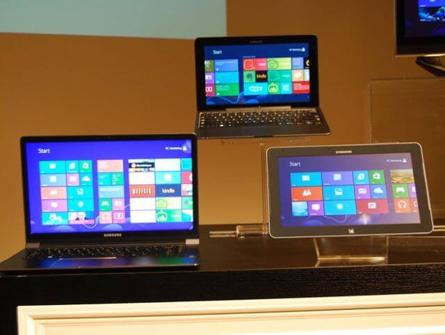 Samsung поделилась ценами на Windows 8 ПК и планшеты. Фото.