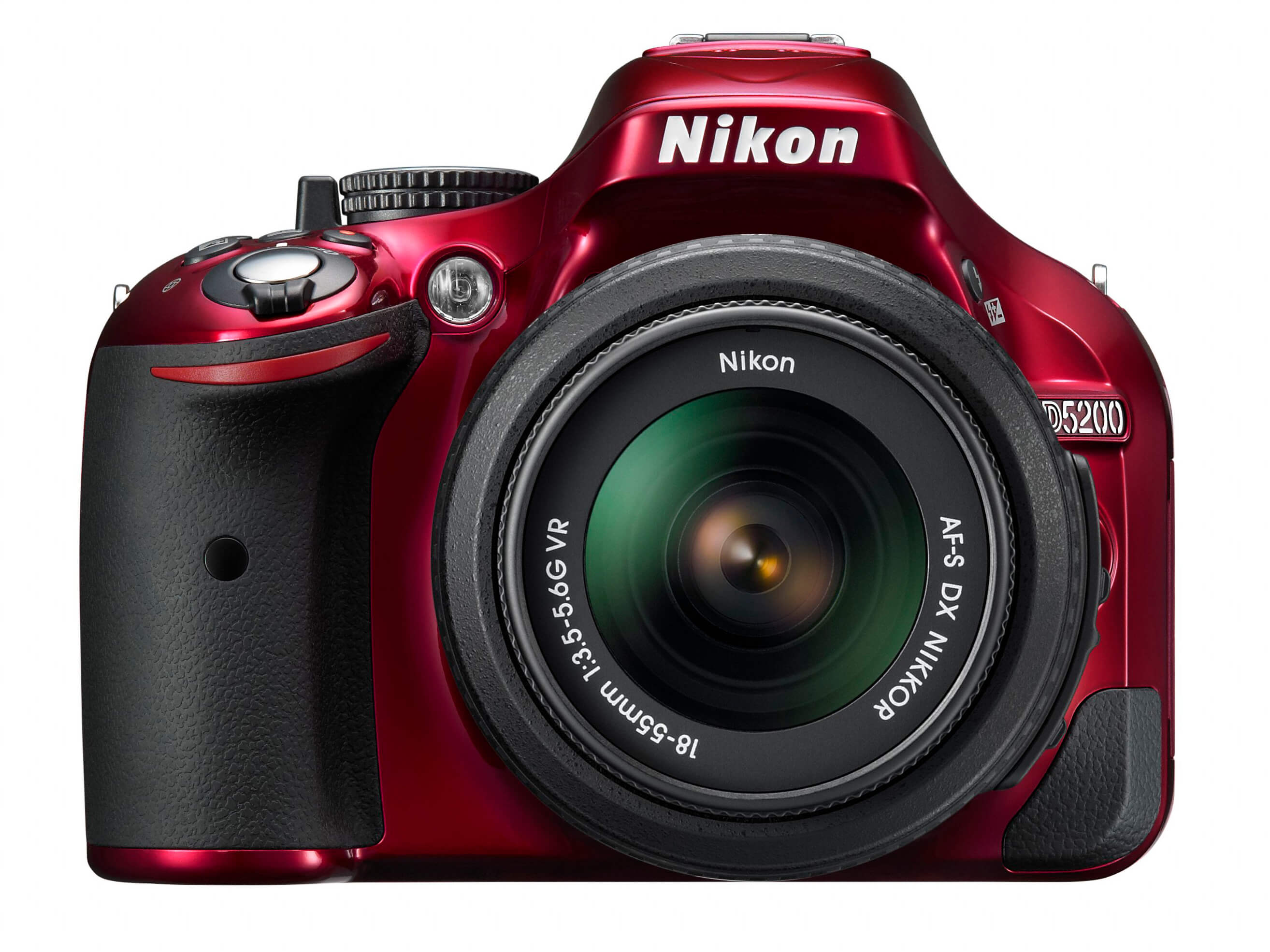 Nikon D5200 - вид спереди Nikon D5200 - вид спереди