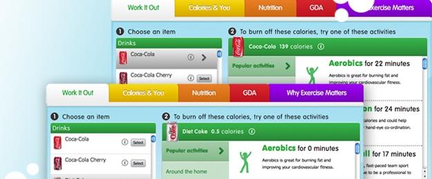 Калькулятор калорий Work It Out Calculator
