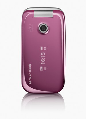 Sony Ericsson Z610i — зеркальная раскладушка. Фото.