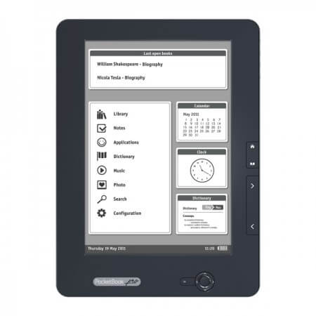 PocketBook Pro 912 Education: 9,7-дюймовый ридер с Wi-Fi и Bluetooth. Фото.