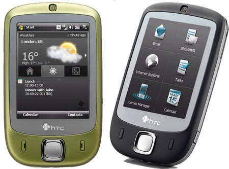 HTC Touch — «эльф» с сенсорным управлением. Фото.