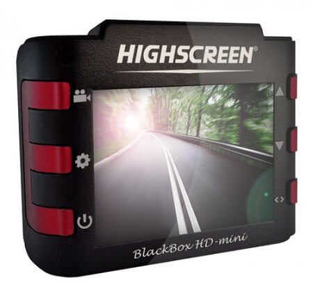 Новые видеорегистраторы Highscreen: HD-видео, радар-детектор, GPS-приемник. Фото.