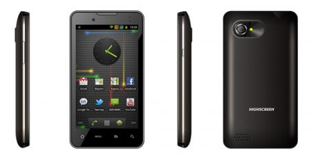 Highscreen Yummy Duo: ультратонкий Android-смартфон с огромным экраном и поддержкой двух SIM-карт. Фото.