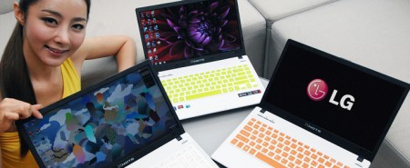 LG выпустит в Кореи ноутбуки N550 и N450. Фото.