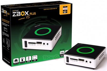 Десктоп ZOTAC ZBOX Nano основан на базе APU AMD E2-1800. Фото.