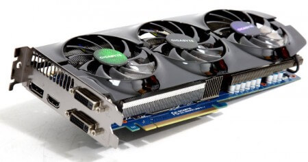 Gigabyte готовит к выходу видеокарту GeForce GTX 680 WindForce 3X OC. Фото.