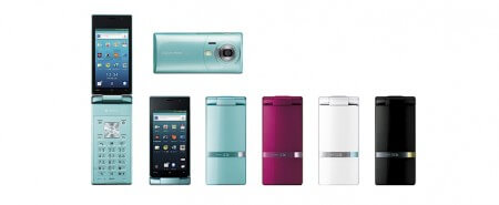 Sharp и Softbank представили «раскладушку» на базе Android 2.3. Фото.