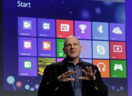 Microsoft официально представила Windows 8. Фото.