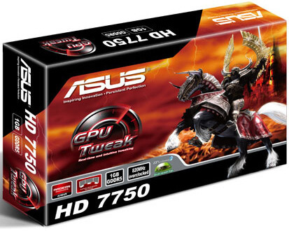 Asus представила графические адаптеры HD 7770 DirectCu и HD 7750. Фото.