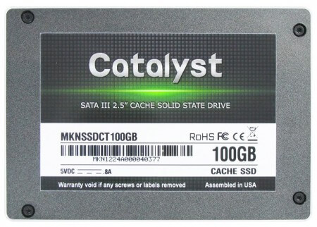Mushkin Enhanced показала SSD Catalyst Cache. Фото.