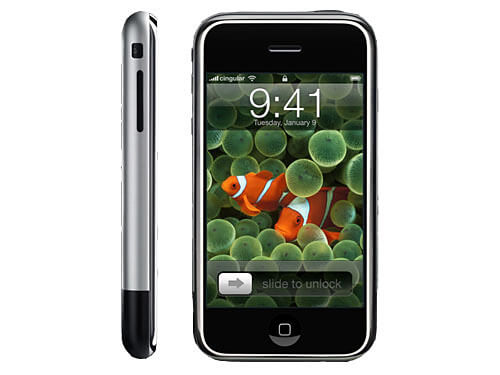 Первый взгляд на Apple iPhone. Фото.