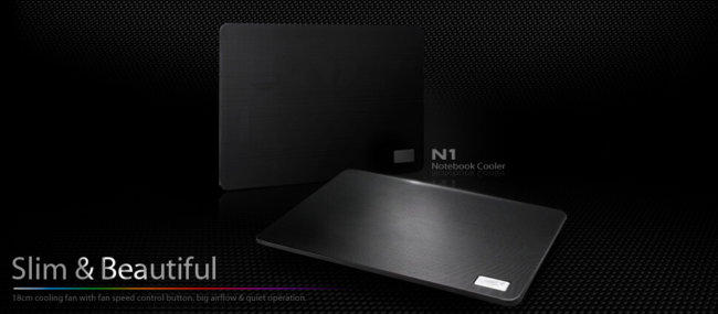 Deepcool представляет N1: ультратонкую портативную систему охлаждения для ноутбуков. Фото.