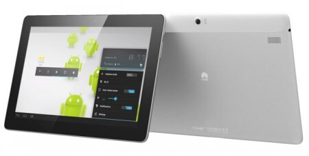 MWC 2012: Huawei показала планшет MediaPad 10 FHD на базе четырехъядерного CPU. Фото.