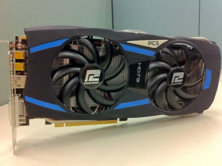 Фото видеокарты PowerColor Radeon HD 7950 PCS. Фото.