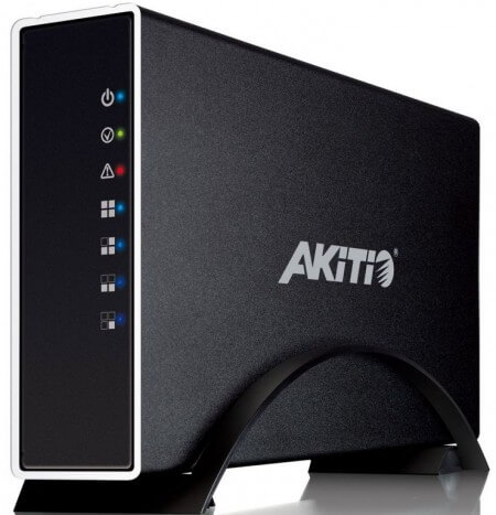 Akitio выпустила корпус для внешнего накопителя Cloud Hybrid. Фото.