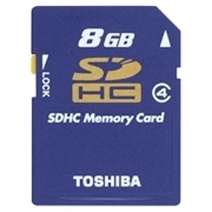 Toshiba представила 8 Гб карту памяти SDHC. Фото.