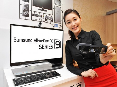 Samsung показала десктоп класса аll-in-оne серии Series 9. Фото.