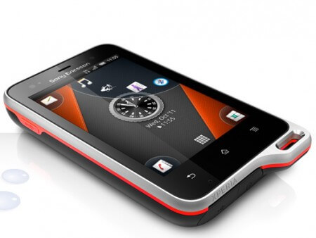 Sony Ericsson Xperia active уже в России. Фото.