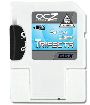 Trifecta OCZ с гарантией на 5 лет. Фото.