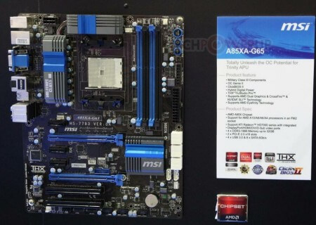 [Computex 2012] MSI показала свои материнские платы с сокетом FM2. Фото.