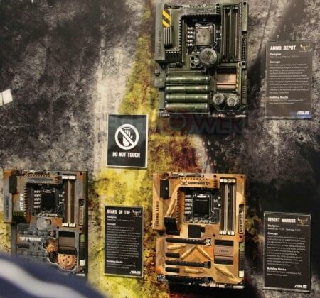[Computex 2012] ASUS показала три новых концепт-дизайна материнских плат TUF Sabertooth Z77. Фото.