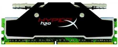 Kingston анонсировала память HyperX H2O с водоблоками. Фото.