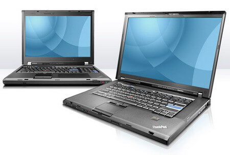 Lenovo W500 и W700 скоро появятся на рынке. Фото.