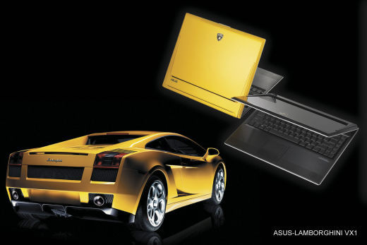ASUS VX1 Lamborghini. Фото.