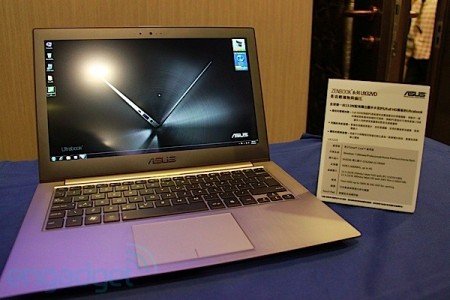 ASUS оснастила ультрабук Zenbook UX32VD дискретной видеокартой и IPS-дисплеем с разрешением 1920 x 1080 точек. Фото.