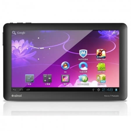 Ainol Novo7 Paladin: планшет на базе Android 4.0 стоимостью $120. Фото.
