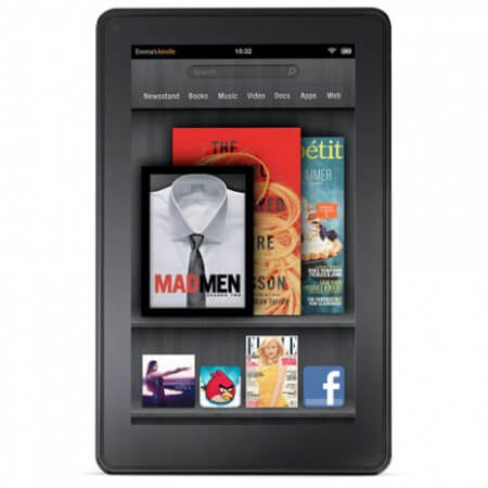 В 2012 году будет продано 12 миллионов планшетов Kindle Fire. Фото.