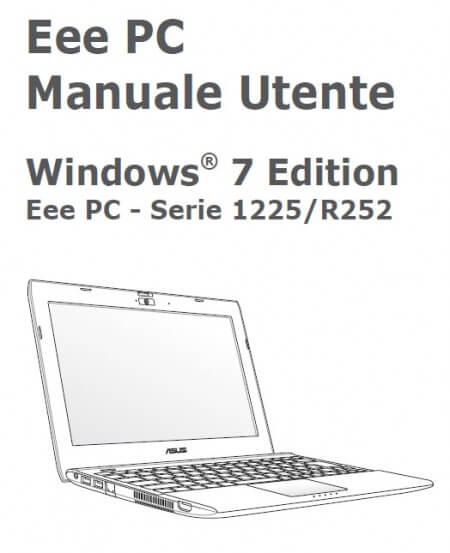 Asus представила нетбук Eee PC 1225C на базе Intel Cedar Trail. Фото.