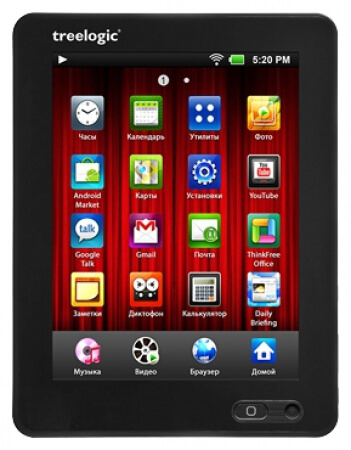 Brevis 803WA Touch – новый Android-планшет от Treelogic. Фото.