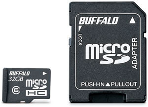 Buffalo анонсировала новые карты памяти microSDHC Class 6. Фото.