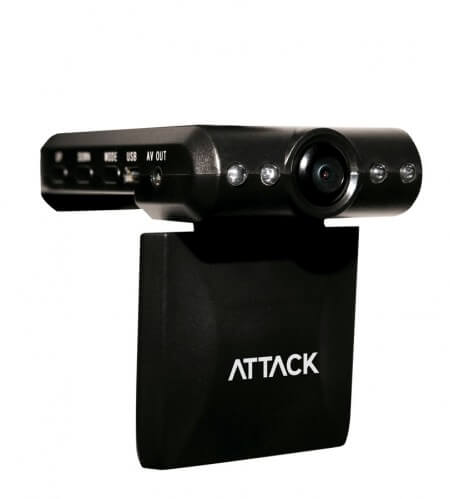 Видеорегистратор ATTACK C1033 с 2,5-дюймовым дисплеем. Фото.