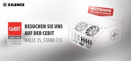 Инновационные продукты от XILENCE на выставке CeBIT 2012. Фото.