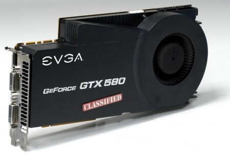 EVGA разрабатывает водоблок для видеокарты GTX 580 Classified. Фото.
