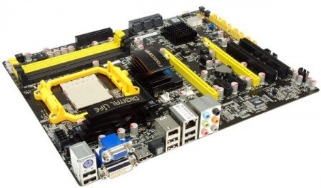 Foxconn A9DA-S на платформе AMD. Фото.