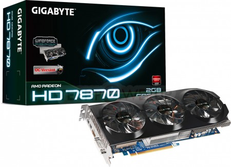 Gigabyte пополнила семейство видеокарт WindForce серией Radeon HD 7800. Фото.