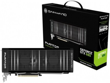 Gainward показала видеокарту GeForce GTX 680 Phantom. Фото.