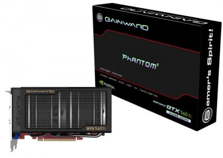 Gainward работает над двумя картами на базе GeForce GTX 560 Ti. Фото.