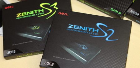 GeIL готовит к выходу твердотельные накопители S2 и Zenith S3. Фото.
