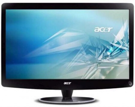 Прибавление в семействе мультимедийных мониторов Acer. Фото.