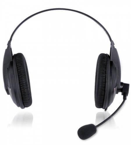 Гарнитура повышенной комфортности Genius HS-500X. Фото.