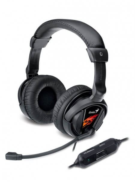 Игровые виброуши Genius HS-G500V. Фото.