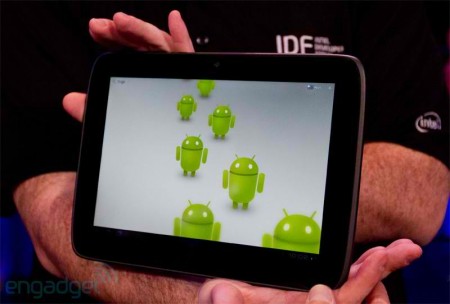 Платформа Medfield оптимизирована для Android. Фото.