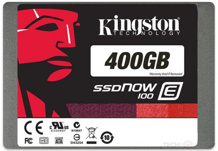 Kingston представила твердотельные накопители SSDNow E100. Фото.