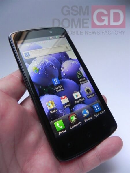В Сети появилось фото смартфона LG Optimus P936 с поддержкой LTE. Фото.