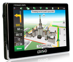 В продаже — первый двух системный ГЛОНАСС/GPS-навигатор с GPRS. Фото.
